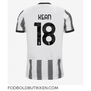 Juventus Moise Kean #18 Hjemmebanetrøje 2022-23 Kortærmet
